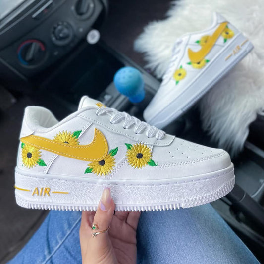 NIKE AIR YELLOW FLOWER